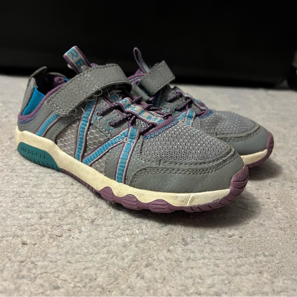 Merrell Kids' Sneakers in Gray and Purple Kids Hydro Free Roam